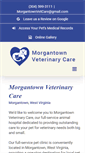 Mobile Screenshot of morgantownvetcare.com